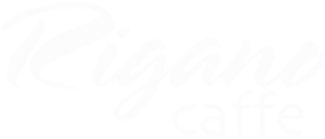 Logo Rigano: Schrift "Rigano Caffe"
